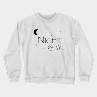 night owl Crewneck Sweatshirt